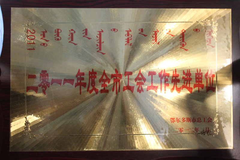 2011鄂市工會先進單位
